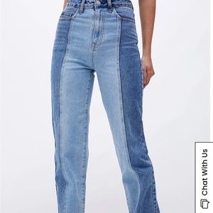 PacSun two tone jeans